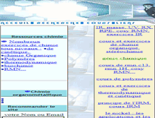 Tablet Screenshot of exercices.chimie-sup.fr